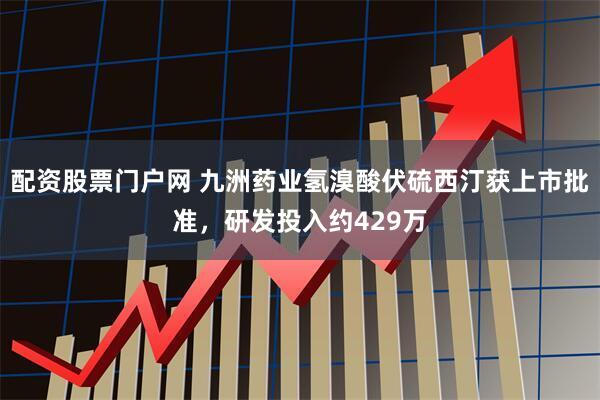配资股票门户网 九洲药业氢溴酸伏硫西汀获上市批准，研发投入约429万